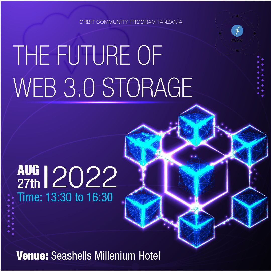 HansMattunda's tweet photo. If you’re interested in blockchain, Web3 and decentralized storage then this is the place to be. Tell a friend to tell a friend
#web3 #IPFS #filecoin #Tanzania #milleniumtowers https://t.co/4CZwk8v8Z5