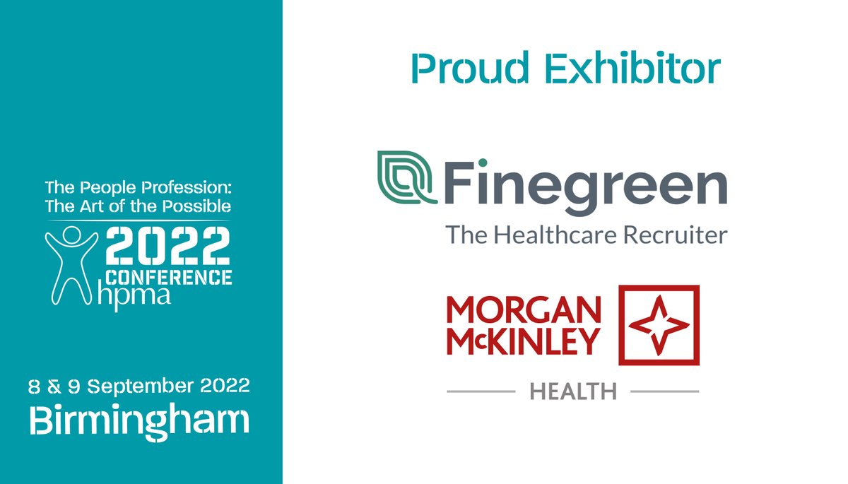 *HPMA Annual Conference – two weeks to go!*
Looking forward to exhibiting with <a href="/MorganMcKinley/">Morgan McKinley</a> at upcoming <a href="/HPMA_National/">HPMA</a> <a href="/HPMAAwards/">HPMA Awards</a> taking place in Birmingham on 8/9th September.

If attending, pop by stand 20 to learn about our to Int'l Nurse Recruitment partnership. #HPMA2022