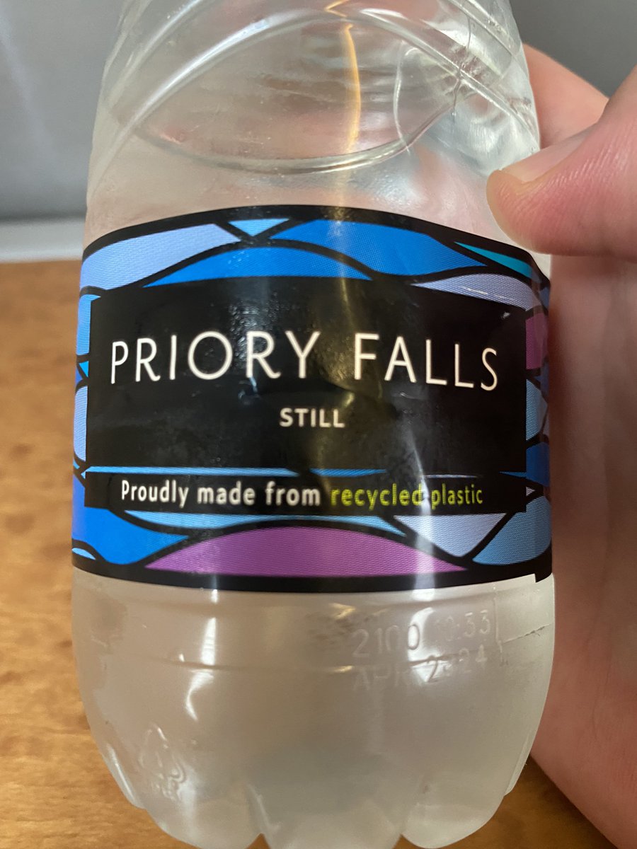 StPartridge's tweet image. Now they’re making water from recycled plastic.