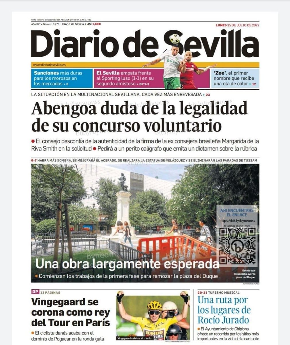 <a href="/Tyrexito/">Mauro Entrialgo</a> Es un tipejo de la peor catadura moral <a href="/MarcosdeQuinto/">Marcos de Quinto</a>.
Todo indica que él ha colaborado en el EXPOLIO en #Abengoa
<a href="/A_Grimaldi/">Alberto Grimaldi</a> lo contó en <a href="/diariosevilla/">Diario de Sevilla</a>
¿Es un caso de PREVARICACIÓN? ⚖
@pilar_llop <a href="/patxilopez/">patxilopez</a> <a href="/mjmonteroc/">María Jesús Montero</a> <a href="/fiscal_es/">Fiscalía General</a> @Diario_16 <a href="/publico_es/">Público</a>
<a href="/ramonlobo/">Ramón Lobo 🇺🇦🇪🇺🇪🇸🇫🇷🇬🇧🇱🇺🇻🇪</a> <a href="/maxpradera/">Max Pradera 🚀</a>