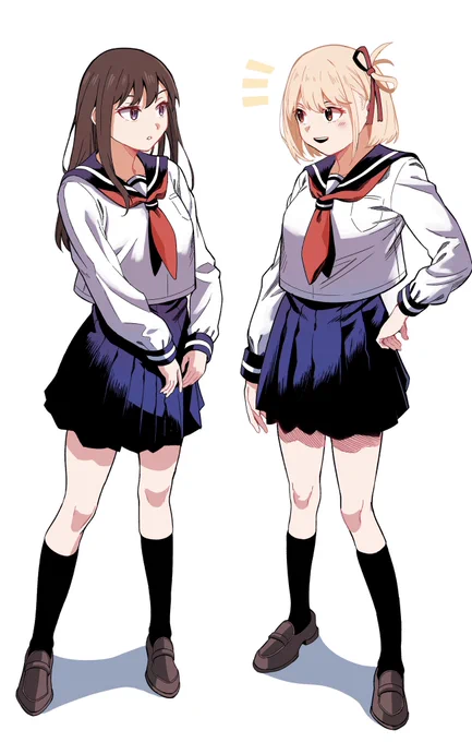 任務か何かで一般校に通う事になってモテまくるちさたき見てみたい
#リコリコ 