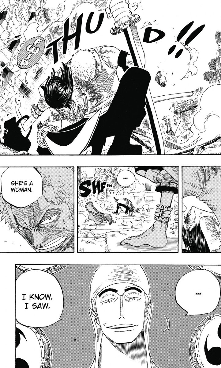 n consigo nem me importar tanto com o machismo de one piece pq eu só morro de rir com isso