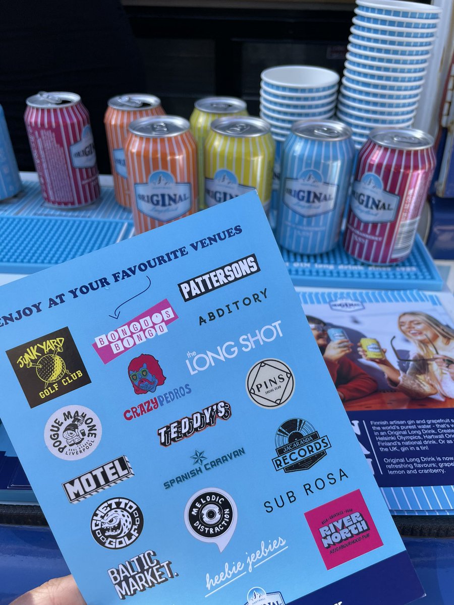 LpoolBIDcompany's tweet photo. Head down to @castlestreetlpl now to try some delicious gin in a tin from @originallongd π€©π₯
πOur Castle St #PromoteInLiverpool site! https://t.co/xhPMd4FeAu