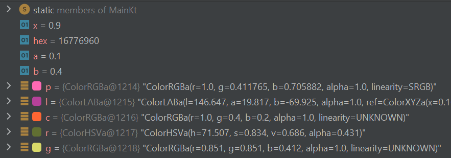The OPENRNDR plugin for IntelliJ IDEA is now available in the JetBrains Marketplace! (for free)

plugins.jetbrains.com/plugin/19736-o…

The plugin features color previews and picking in the editor gutter. It also shows color previews in the debugger and auto-completion dialogs.