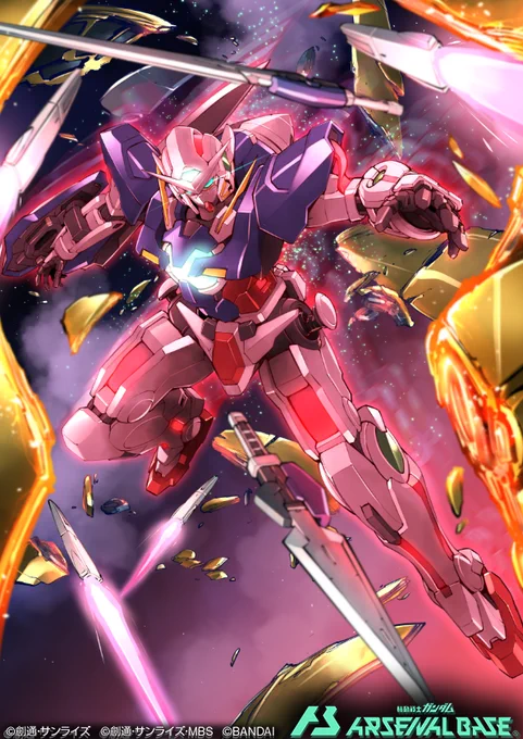 アーケードカードゲーム『機動戦士ガンダム #アーセナルベース 』本日より開始されたにて『ザクⅡ(シャア・アズナブル専用機)』と『ガンダムエクシア』を描かせていただきました!奇しくも「赤」い二機!よろしくお願いいたします。 