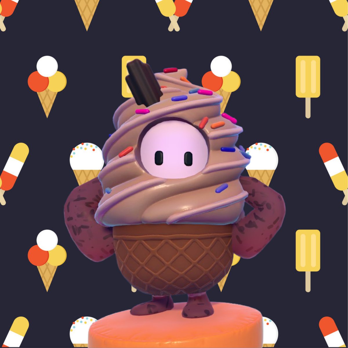 Bean on a Budget-Episode 55
Ice Cream! 
Items:
Ice Cream top+bottom-Free! (Crown Rank 14+16)
Sprinkle Top pattern-Free! (Season pass)
Triassica color-1000 kudos