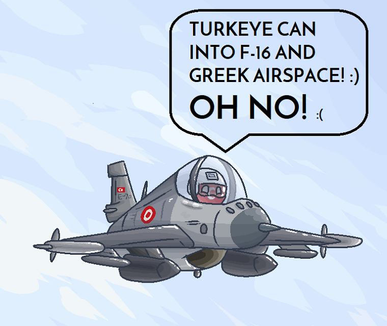 peer_bieber's tweet photo. #TUR 🇹🇷 will angeblich keine #F16 🛫 mehr kaufen. 🛒, weil das US-Repräsentantenhaus als #Bedingung genannt hat, dass sie damit NICHT in den griechischen Luftraum dürfen. Die Türkei ist empört! 

Was bedeutet, dass sie genau das vor haben. 😉

[Link: https://t.co/bEciIgbhjB ] https://t.co/hh4lIET4lk