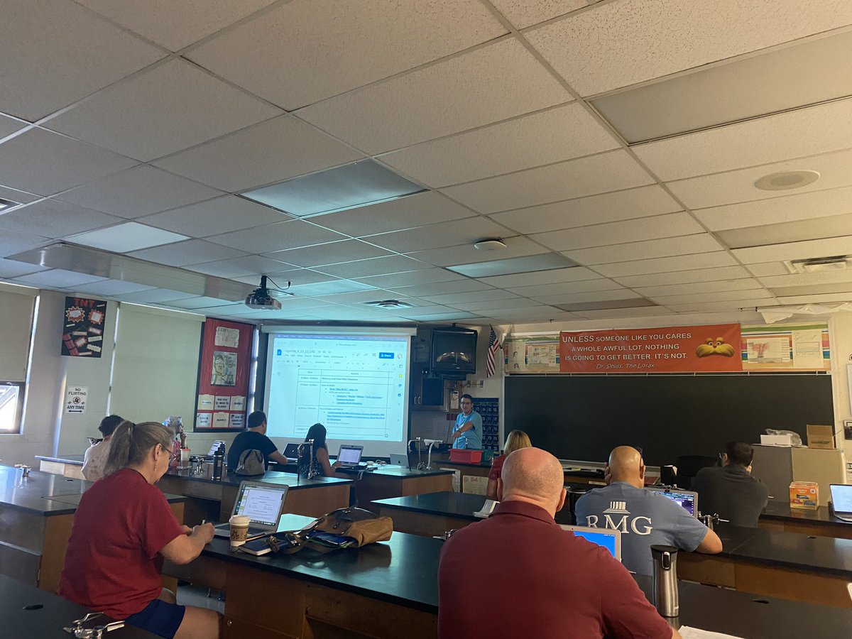 Mr. Little leading PD for the LHS Science Department about NGSS! #careerandcollegeready
