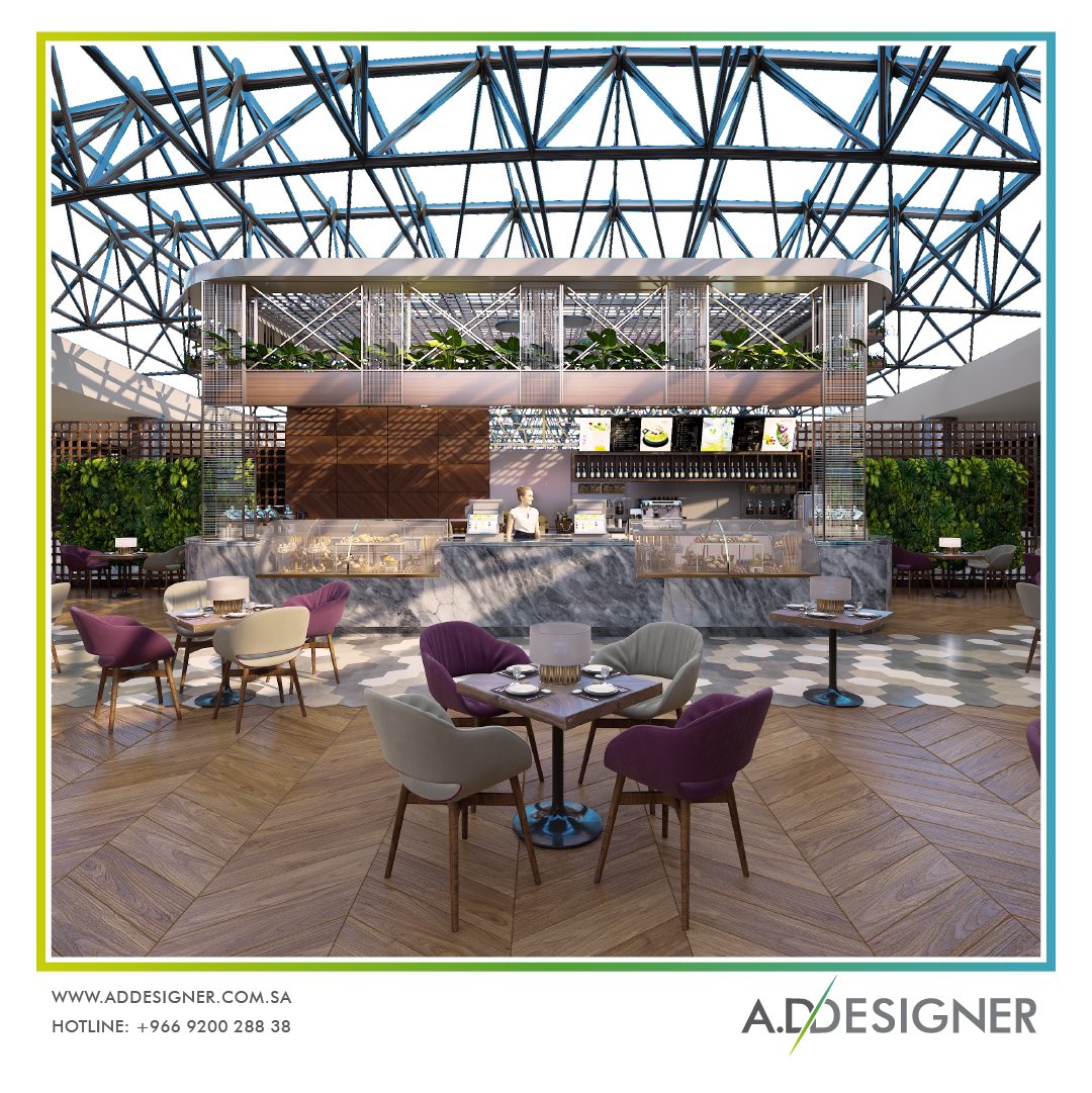 ADDesignerSA's tweet photo. من أعمالنا في AD Designer، نصمم بأبتكار و عصرية للمطاعم و الكافيهات للاستمتاع بتجربة فريدة.
#addesigner #addesignersa #designdestination
#السعودية #مشاريع_السعودية #interiordesigner #architecture
#interiordesign #تصميم_سكني #تصميم_معماري https://t.co/6aol9FhpdF