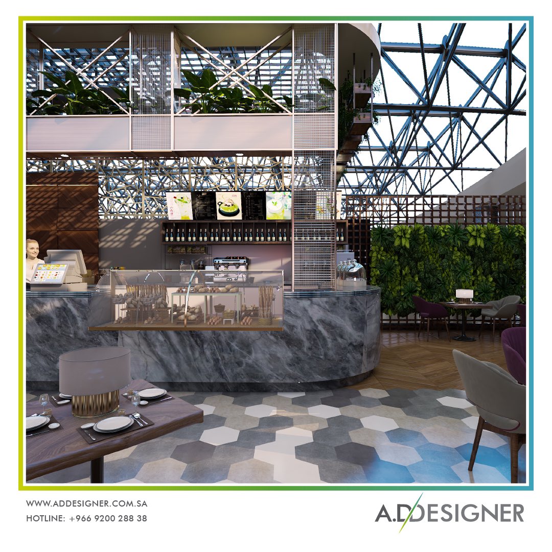 ADDesignerSA's tweet photo. من أعمالنا في AD Designer، نصمم بأبتكار و عصرية للمطاعم و الكافيهات للاستمتاع بتجربة فريدة.
#addesigner #addesignersa #designdestination
#السعودية #مشاريع_السعودية #interiordesigner #architecture
#interiordesign #تصميم_سكني #تصميم_معماري https://t.co/6aol9FhpdF