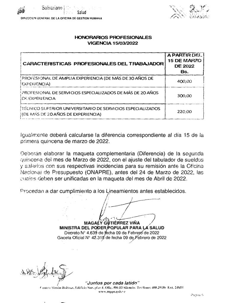 MariaesPueblo's tweet photo. INSTRUCTIVO ONAPRE ¿Cómo es q la SPA d TSJ sentencia q el acto administrativo (instructivo) es inexistente y la ministra de Salud ordena aplicarlo según Oficio ° 002 del 23/3/22 y "ajustar" los beneficios? Quiere pruebas? Vea el siguiente material q me hacen llegar 
Toca luchar!! https://t.co/AMkam9gwHk
