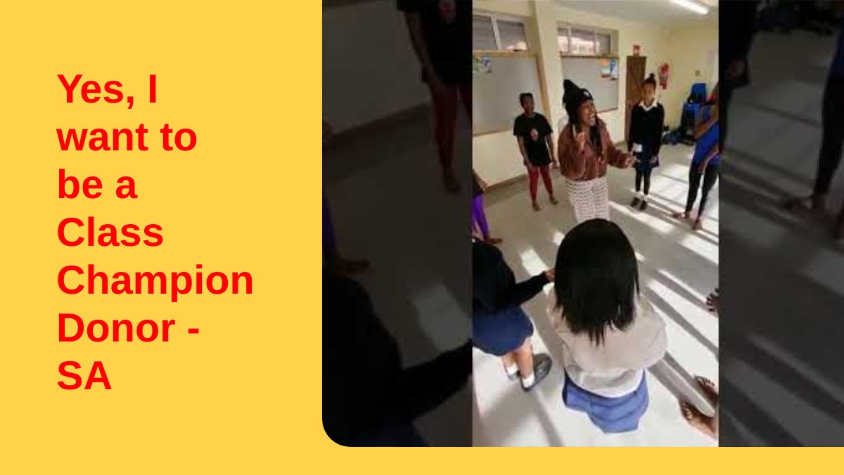 Amoyo Foundation - Become a Class Champion Superstar Donor!