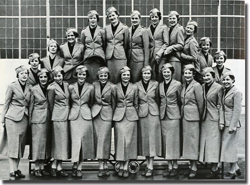 Nigerian Airways Air Hostesses in (1973)