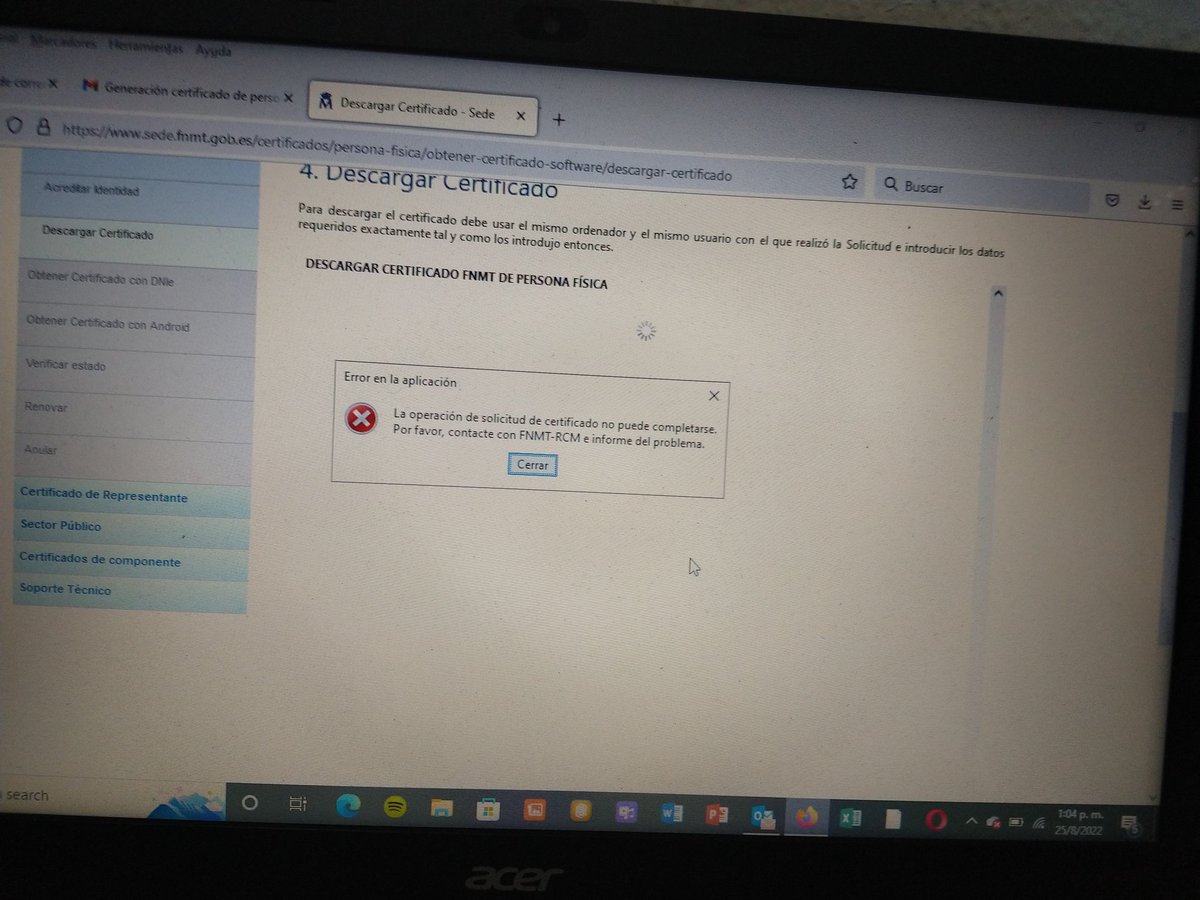 MSilvaStallone's tweet photo. @informaticaaeat buenas tardes, tengo problema en la instalación de mi certificado, llamo a los números y nunca atienden y lo que hago gastar dinero en saldo del teléfono por qué nunca logro el objetivo.. quisiera saber cómo resolver.. también instale el configurador https://t.co/xK1I8D06vY