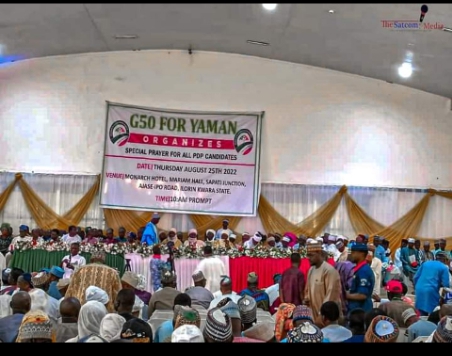 Shaffi75827035's tweet photo. We welcome you to the official live broadcast of the G50 For Yaman Special Prayer for all PDP Candidates at the 2023 General Election

#yamanoclock https://t.co/KiljSDCk8y