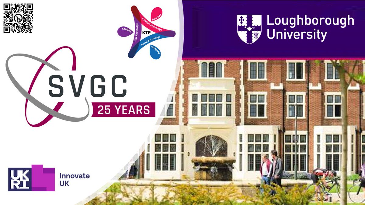 WE'RE HIRING!
We can't wait to get started on this Knowledge Transfer Partnership project between Loughborough University Dept. of Computer Science and SVGC. 
Are you an AI and NLP specialist? A proactive, enthusiastic self-starter? 
Apply Now: bit.ly/3wtOnrc
Closes 12/9