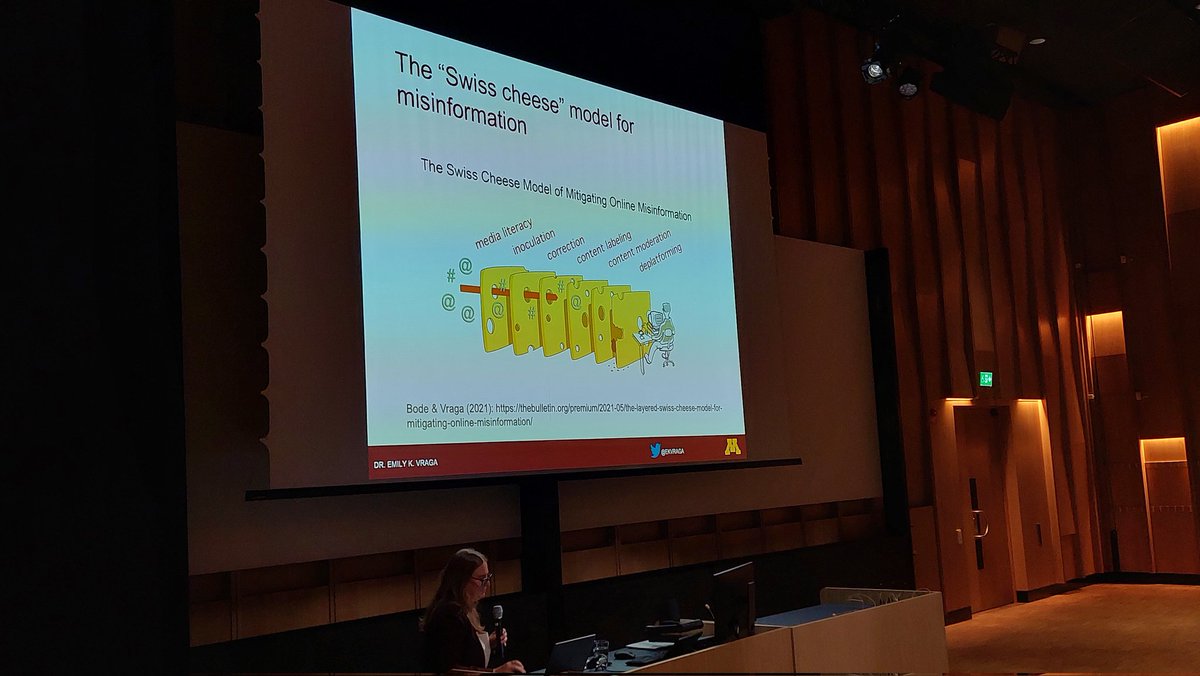 mathiasced's tweet photo. The "Swiss cheese" model for misinformation.
Emily Vraga:
#knowledgeresistance https://t.co/K1SgtLmrKs
