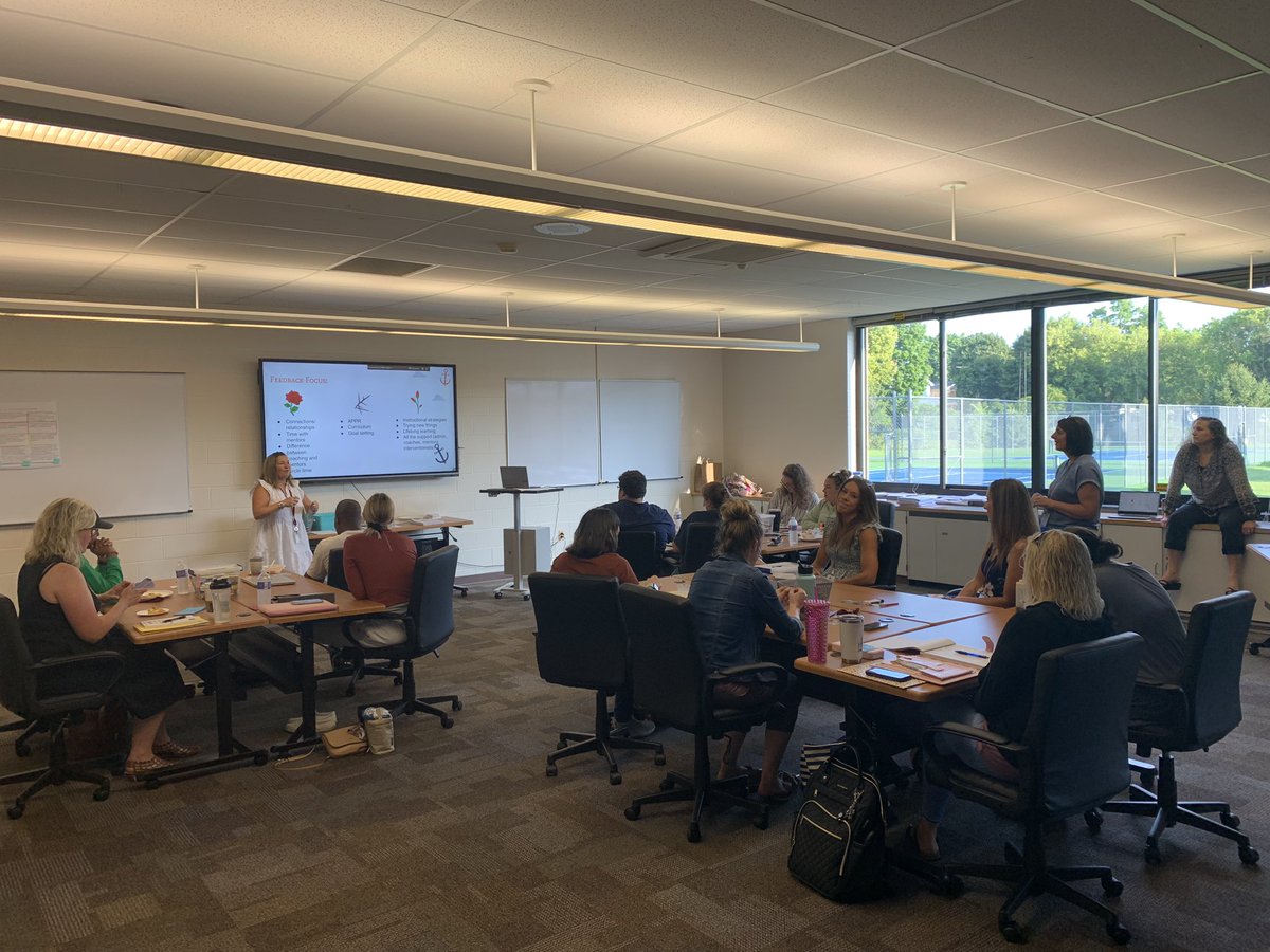 Starting another exciting day with our new staff! <a href="/LyonsSchools/">Lyons Central School District</a>