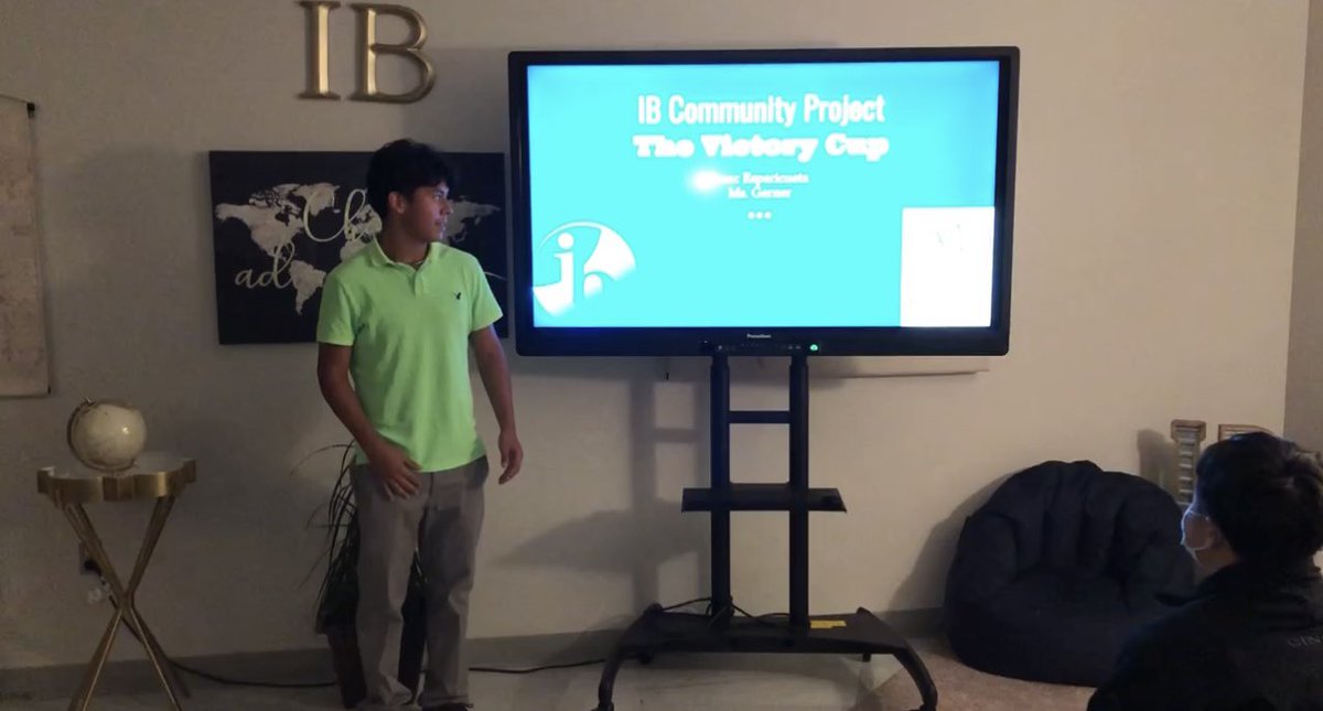 MrsGarner08's tweet photo. IB scholars presenting original IB Community Projects they worked on all semester! Our IB scholars researched and collaborated weekly outside of class requirements. College Bound! #Determination #Grit @JEOcanas1 @Ike9_AISD @tdavis_aldine @AldineISD @drgoffney @KatyRoede https://t.co/tUJQ3YkiJV