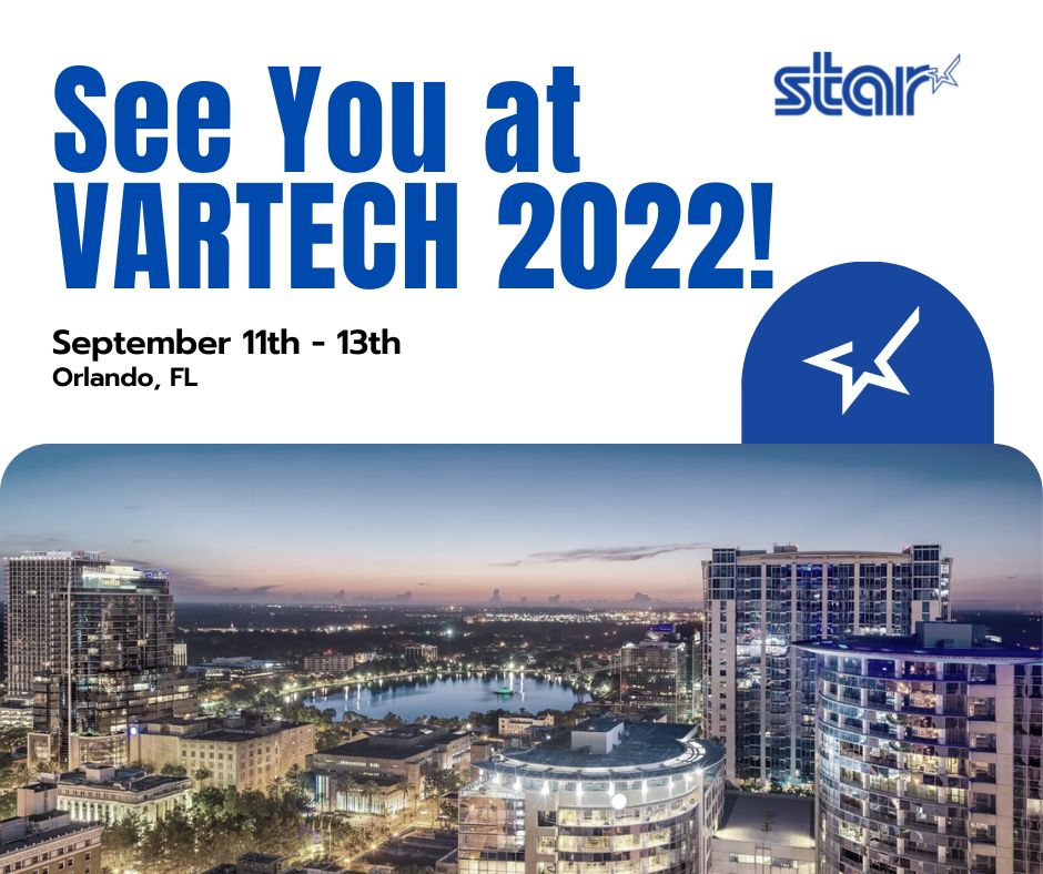 StarMicronics's tweet photo. We can't wait! 😁

If you're going, be sure to say hi and come to our Sunday night Patio Soiree! 💫 Under the stars with Star... ah-mazing 😊

#starmicronics #pointofsale #possystems #posprovider #possupplier #retailtech #retailpos #vartech2022 https://t.co/LVYyAkm6q2