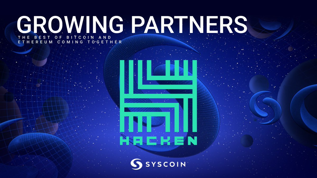 🔊New Partnership

<a href="/hackenclub/">Hacken🇺🇦</a> x <a href="/syscoin/">Syscoin</a> 

#Syscoin has chosen #Hacken for the important role of auditing the security of #Rollux, Syscoin's Layer 2. Hacken is a leading Web3 cybersecurity auditor who works with the biggest names in the industry.

🔗syscoin.org/news/hacken-ch…

$SYS