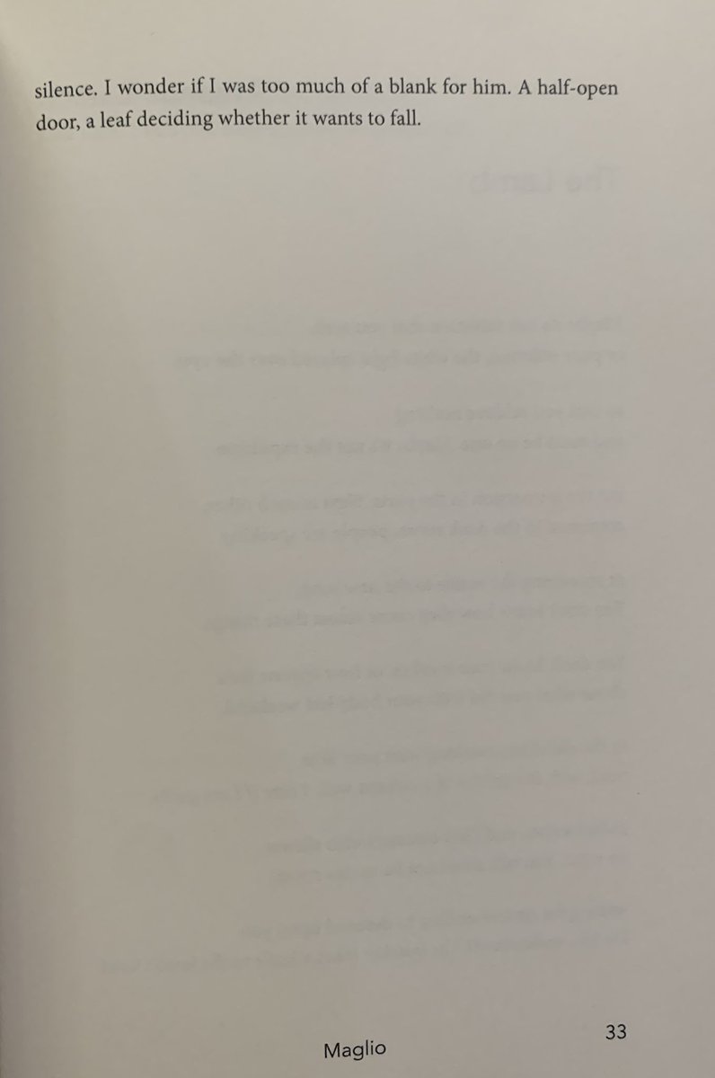 fuguejournal's tweet photo. “The freshness of ending has begun to wear off. The sheen that comes with extracting yourself from a couple. Something post-war and instantly recognizable.”

—@AliceMaglio in fugue 62 🚪 https://t.co/GLxCxklNWK