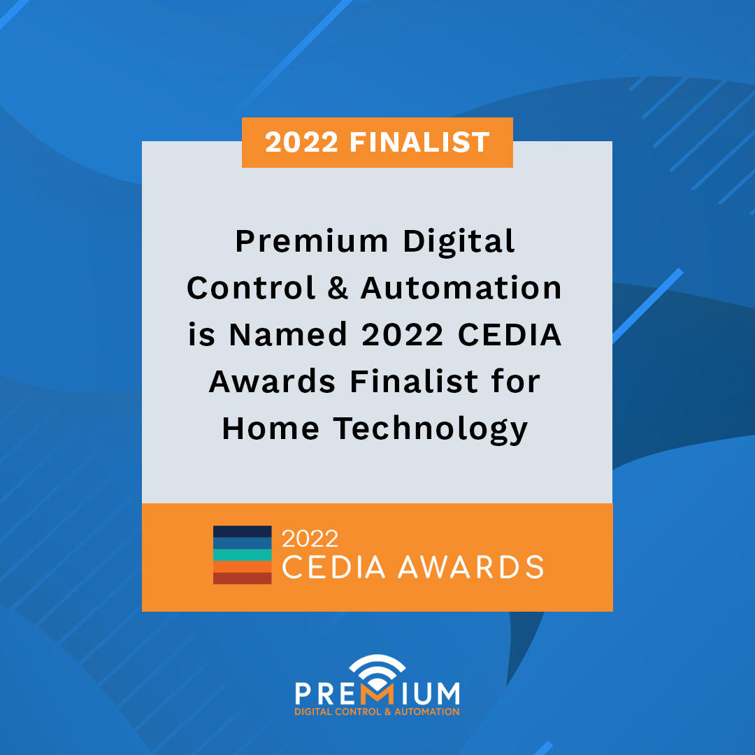 Premium_Control's tweet image. We're thrilled to share this wonderful news. We are honored to be one of the 10 finalists in the 2022 CEDIA Awards for Home Technology-Americas region. Special thanks to our amazing team! bit.ly/3PNLDf5.  @ce_pro @CEDIA #smarthome #homeautomation #hometechnology