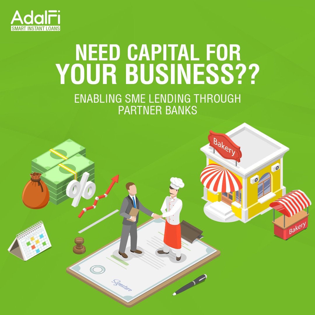 Acquiring capital for your business was never that easy. <a href="/AdalFintech/">AdalFintech</a> is revolutionizing the traditional credit system by enabling Smart Instant Loans through its partnered banks to fulfil SME's long and short term borrowing needs. 
#fintech #microfinance #Pakistan