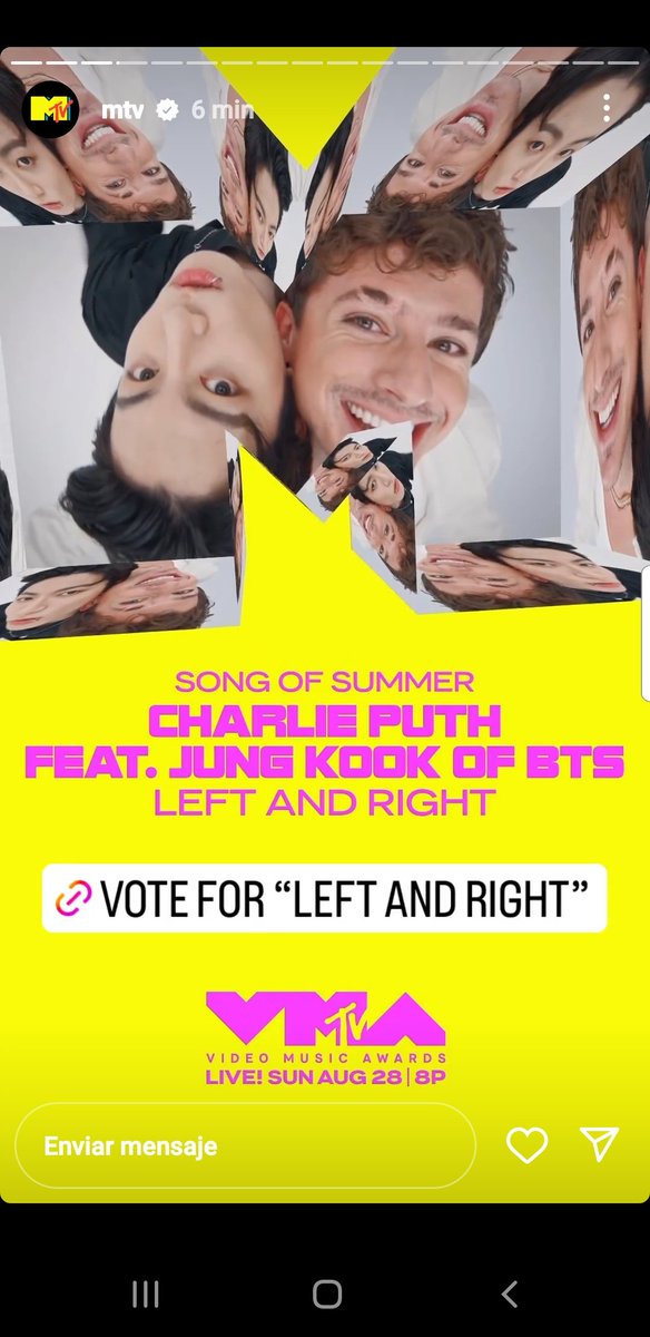 Coral_BangtanS's tweet photo. Vamos, es hora de votar por 'left and right' en la categoría de 'song of summer' 

🖇 link: https://t.co/zUBu8VJWft https://t.co/EIVK2tOYN0

@BTS_twt https://t.co/CaGdeMWnWG
