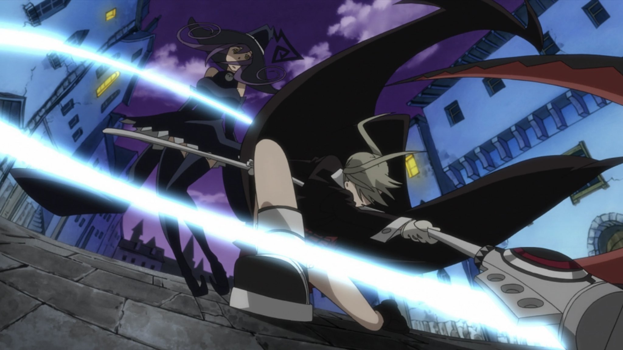 Maka vs Blair é uma prova de que Soul Eater é um dos animes com estética diferenciada mais únicos