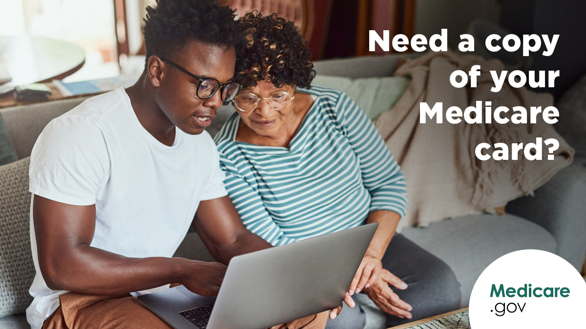 Medicare gov on twitter need to replace your medicare card because it