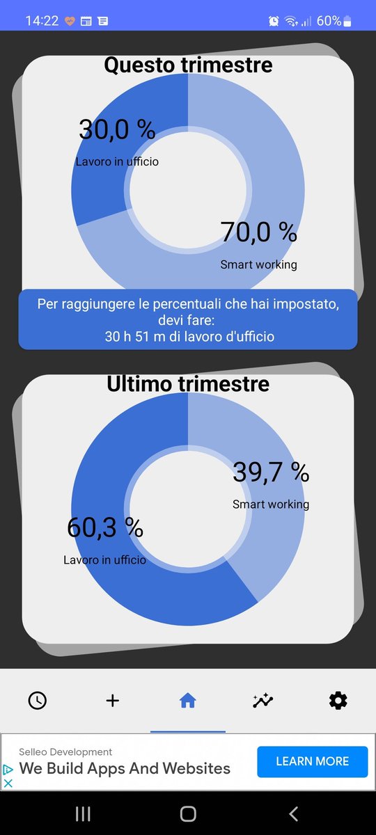 #smartworking tu riesci a farlo? Vuoi un #app che ti tenga d'occhio le ore svolte? Ecco qui play.google.com/store/apps/det… #unAppPerTutto