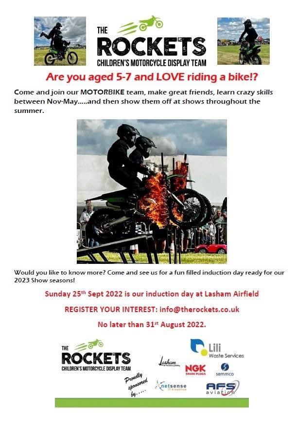 The Rockets Children’s Motorcycle Display Team tweet media