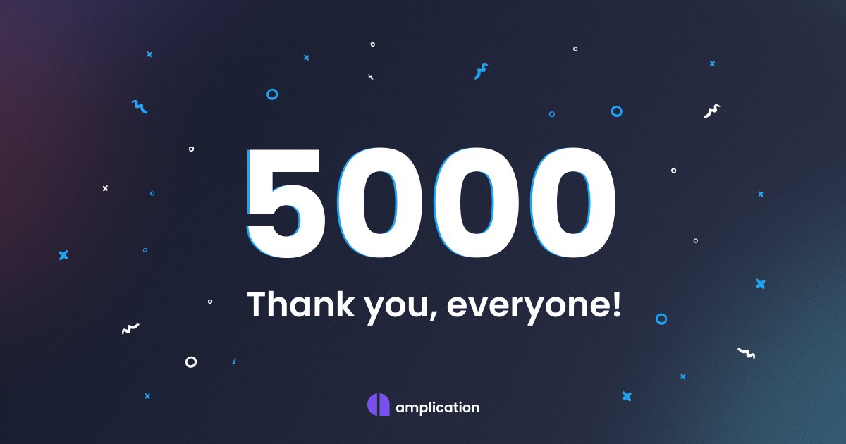 amplication's tweet photo. Our open-source community on Twitter has grown to 5000 🚀 

We are celebrating it with another giveaway!

You can win our summer swag pack:

- Bluetooth Speaker
- Tote Bag
- Wine Tumbler
- Beach Towel
- and more 

Steps:
- Follow @amplication💜
- RT 🔁
- Reply with "open source" https://t.co/h9GzQndkJA