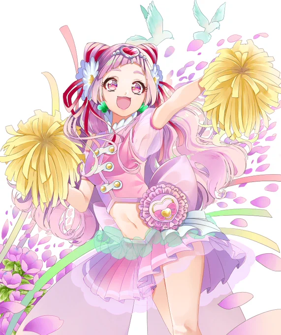 キュアエール!
 #自分の好きなキャラ一人の画像を四枚貼る 