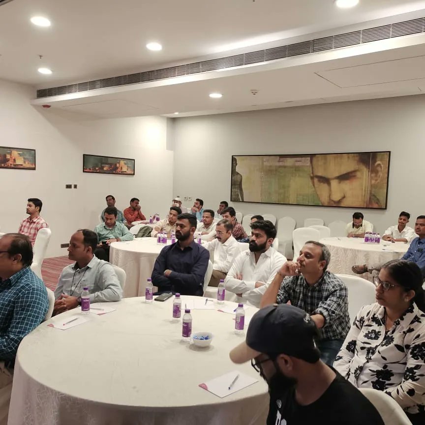 OrnateSolar's tweet photo. Ornate Inroof and Enphase microinverter technical meet completed successfully today in Pune. Delighted by the overwhelming response.
#pune #technicalmeet #techmeetup #solar #enphase #microinverter #inroof #ornateinroof #roofreplacement #solartechnology #enphaseenergy https://t.co/G0aEe49Aa4