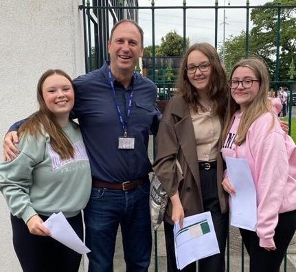 (L-R) Congratulations to Hannah Towns who achieved 1 grade 9, 3 grade 8's, 5 grade 7's and 1 grade 6; Ruby Allen-Brown who achieved an amazing 10 grade 9's, and Alicia Cotton who gained 4 grade 6's, 3 grade 5's and 3 grade 4's. Well done to you all - we are very proud of you! 😊