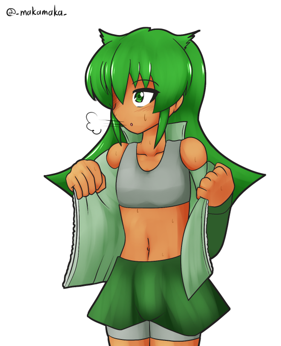 うちの子ウィンディ スポブラ姿 