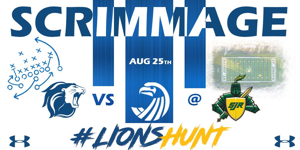 TCNJfootball's tweet photo. The Lions will be heading North Today!! 👀 Bergen County Lions are on the Hunt!! 🟨🔵🦁 #LionPride #WGF #BeBetter #ForTheJersey https://t.co/U5UeYmk2AH