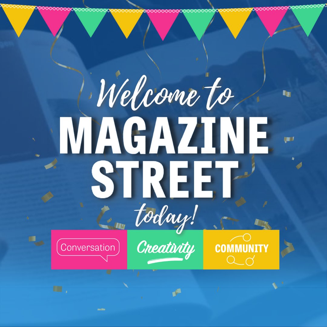 It's FINALLY here! 🥳 We are so excited to open the doors to Magazine Street TODAY!

Have you got your tickets ready? 🎟️ We'll be starting with a cup of coffee and a welcome at 9am, so be sure you're with us at Assembly Roxy, Edinburgh in plenty of time!