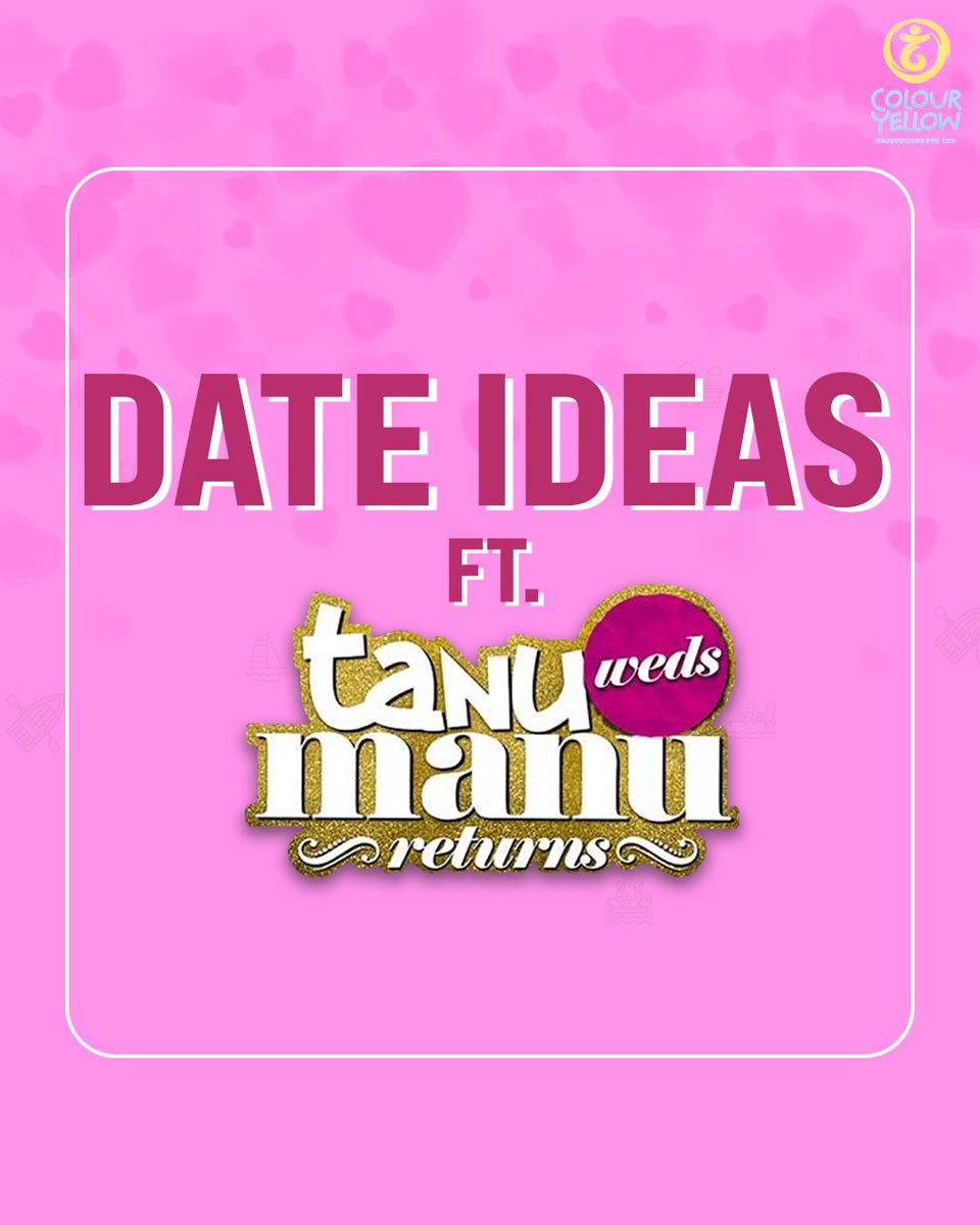 colouryellow_in's tweet photo. What’s your date plan? Pick one from here and impress your loved one! 💖❤️😍
#Cyppl #AanandLRai #KanganaRanaut #RMadhavan #JimmyShergill #DatingIdeas #BollywoodDates #LoveBollywood #DateNight #DateWithBae #Romance #BollywoodRomance #ThursdayThoughts #ThursdayVibes #CouplesDate https://t.co/6C1lAcH8AT