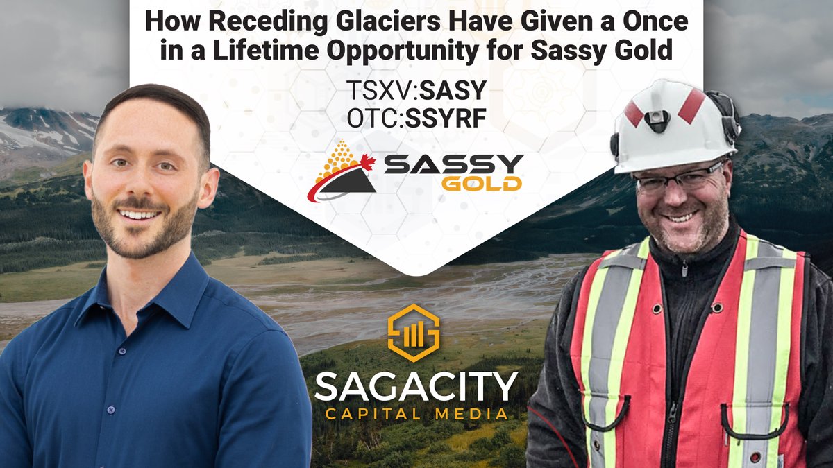 How a receding glacier exposed never before seen quartz veins that are the primary target for Sassy Gold's drill program that is currently underway. 

TSXV: $SASY 
OTC: $SSYRF 

#Mining #Gold #smallcaps #investing 

Full Interview👇
youtu.be/_QA8ZjeHmZQ