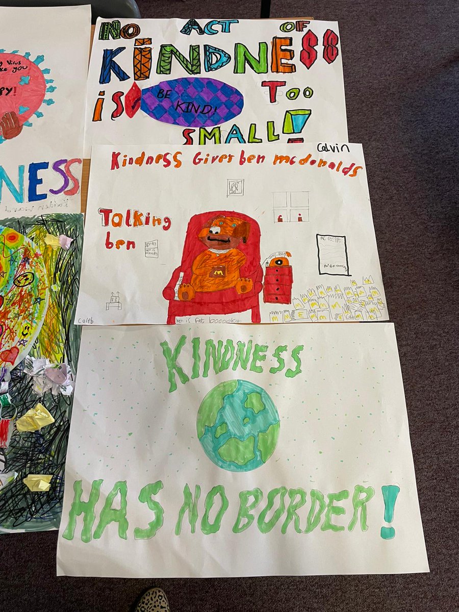 RHSocialSubject's tweet photo. Kindness Shines Through 1D2! Amazing teamwork to inspire everyone, from Mrs McColl's @renfrew_high  Social Subjects S1 class! #RHSvalues, #carefairrespecttrust #learning #achieving #workingtogether. https://t.co/83Cl2lo0oL