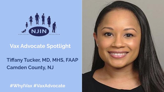 immunizenjnow's tweet photo. @NewJerseyAAP's DEI Officer Dr. Tucker shares why she advocates for #vaccines: "I advocate for vaccines because they are effective at protecting children from life-threatening illnesses. No child should die from a vaccine-preventable disease" #NIAM #WhyIVax https://t.co/rbQGKgQ12k