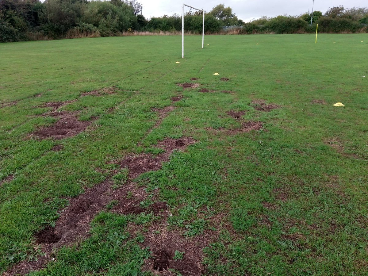 PentreFC's tweet photo. @fc_abergele @NoelMooney13 @TomiCaws @ConwyCBC @DarrenMillarMS @abergelecouncil Along with @fc_abergele, @PentreFC juniors who have over 100 children playing have the same issues, just some off the issues we've had over the years. Time for things to get done for all football in our area, both clubs have fought a losing battle and we need help https://t.co/zjpLVVmFIh