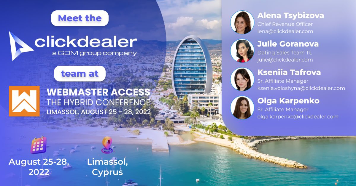 click_dealer's tweet photo. ๐ฏ ๐๐๐๐ฆ๐๐ฌ๐ญ๐๐ซ ๐๐๐๐๐ฌ๐ฌ is putting together another event in a long line of industry-defining conferences, and this time ๐๐ฏ๐๐ซ๐ฒ๐จ๐ง๐ ๐ข๐ฌ ๐ฆ๐๐๐ญ๐ข๐ง๐ ๐ข๐ง ๐๐ฒ๐ฉ๐ซ๐ฎ๐ฌ!โ
๐๐ฐ๐ข๐ง๐ ๐๐ฒ ๐ญ๐จ ๐ฌ๐๐ฒ ๐ก๐ข๐
๐ https://t.co/Xl2z7TSe1j
#WebMasterAccess #WMA2022 https://t.co/wINyiaqGbB