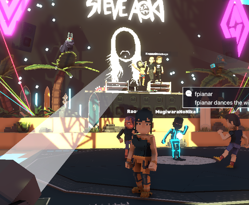 nekooomeko's tweet photo. @TheSandboxGame @steveaoki I just participated in the #SandboxAlphaS3Giveaway for a chance to win 500 SAND! On stage with Steve Aoki, check out my screenshot below!
👇 https://t.co/5PqfjHSJcb