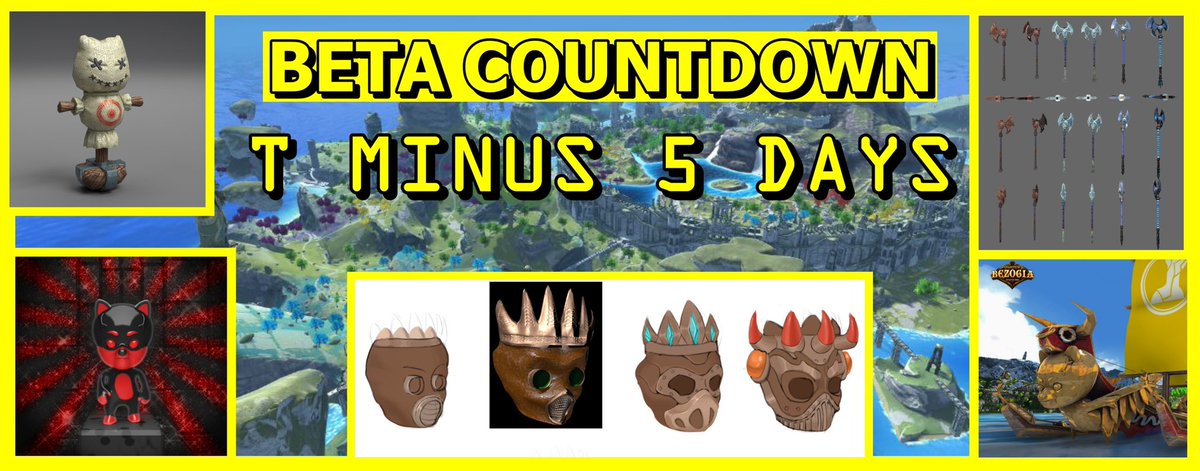 CryptoEspressoo's tweet photo. $Bezoge #Betacountdown 👀
🔥5 DAYS LEFT UNTIL RELEASE
🔥first 1,000 people will receive a special #NFT
🔥Expect a new launcher entirely from alpha
🔥Launch party confirmed
Sign up for email list! -> @bezoge
#Crypto #bezoge #Ethereum #nftart #PLAYTOEARN https://t.co/vPCu5bbM4E