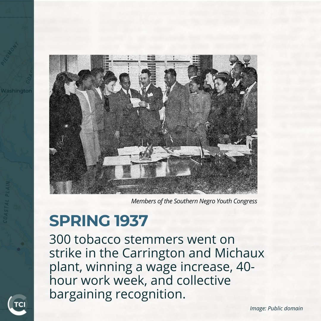 TCIFiscal's tweet photo. It's #ThrowbackThursday.
Let's take a look at a critical moment in Virginia's labor history, which kicked off an era of successful Black-led worker organizing in Richmond, #Virginia...and some backlash.
Check out more events at https://t.co/0NrJwJ2b8z
#TBT #VaLaborHistory https://t.co/uikje9l47O