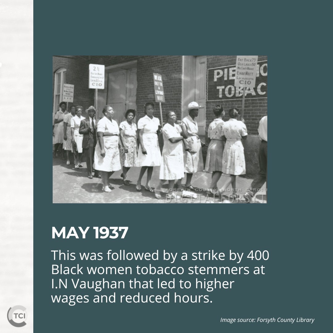 TCIFiscal's tweet photo. It's #ThrowbackThursday.
Let's take a look at a critical moment in Virginia's labor history, which kicked off an era of successful Black-led worker organizing in Richmond, #Virginia...and some backlash.
Check out more events at https://t.co/0NrJwJ2b8z
#TBT #VaLaborHistory https://t.co/uikje9l47O